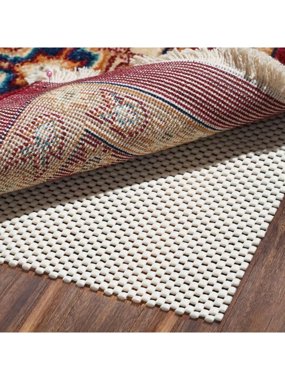 Extra Thick Non-Slip Rug Pad Gripper 2x8 Feet for Area Rugs & Hardwood Floors